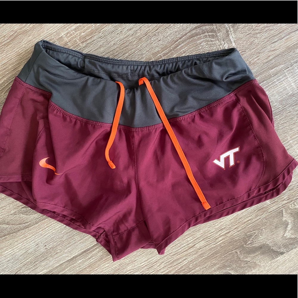 Virginia tech dry fit shorts size small